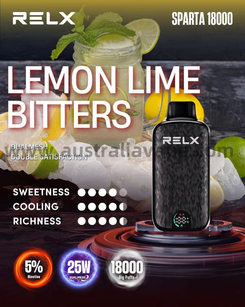 Relx SPARTA 18000 Puffs-Lemon Lime Bittes