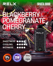 Load image into Gallery viewer, Relx SPARTA 18000 Puffs-Blackberry Pomegranate Cherry
