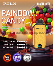 Load image into Gallery viewer, Relx SPARTA 18000 Puffs-Rainbow Cnady
