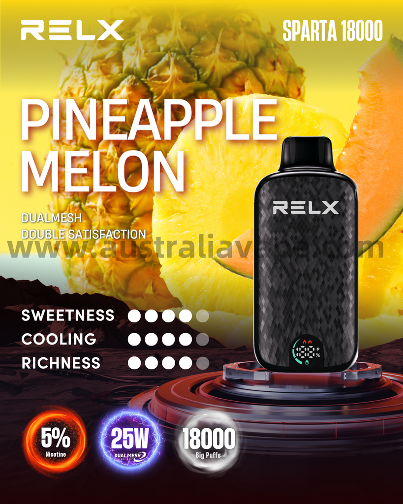 Relx SPARTA 18000 Puffs-Pineapple Melon