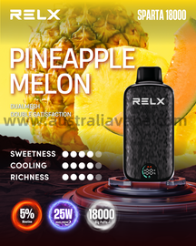 Relx SPARTA 18000 Puffs-Pineapple Melon