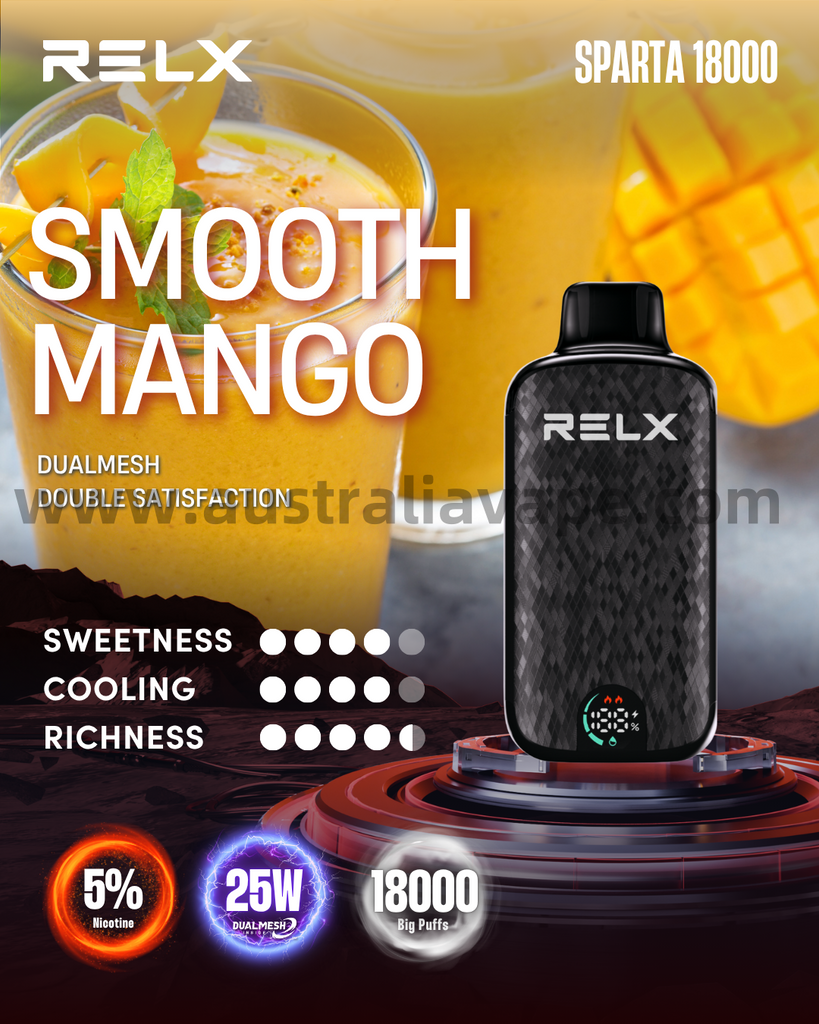 Relx SPARTA 18000 Puffs-Smooth Mango