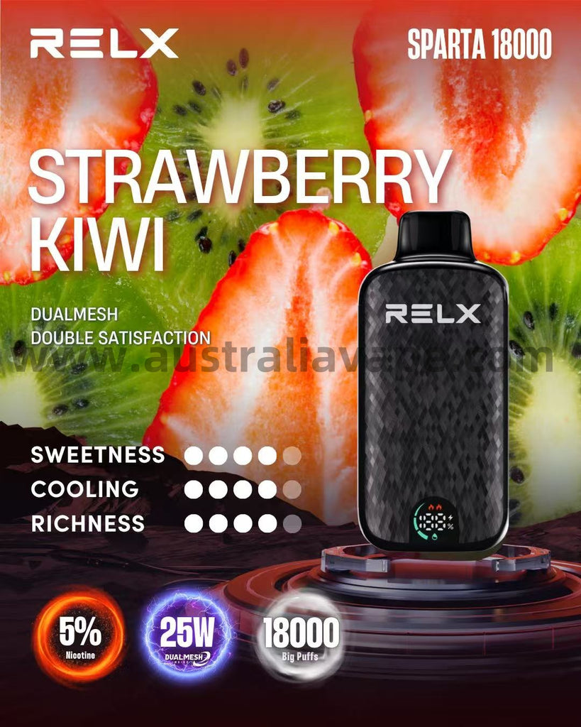 Relx SPARTA 18000 Puffs-Strawberry Kiwi
