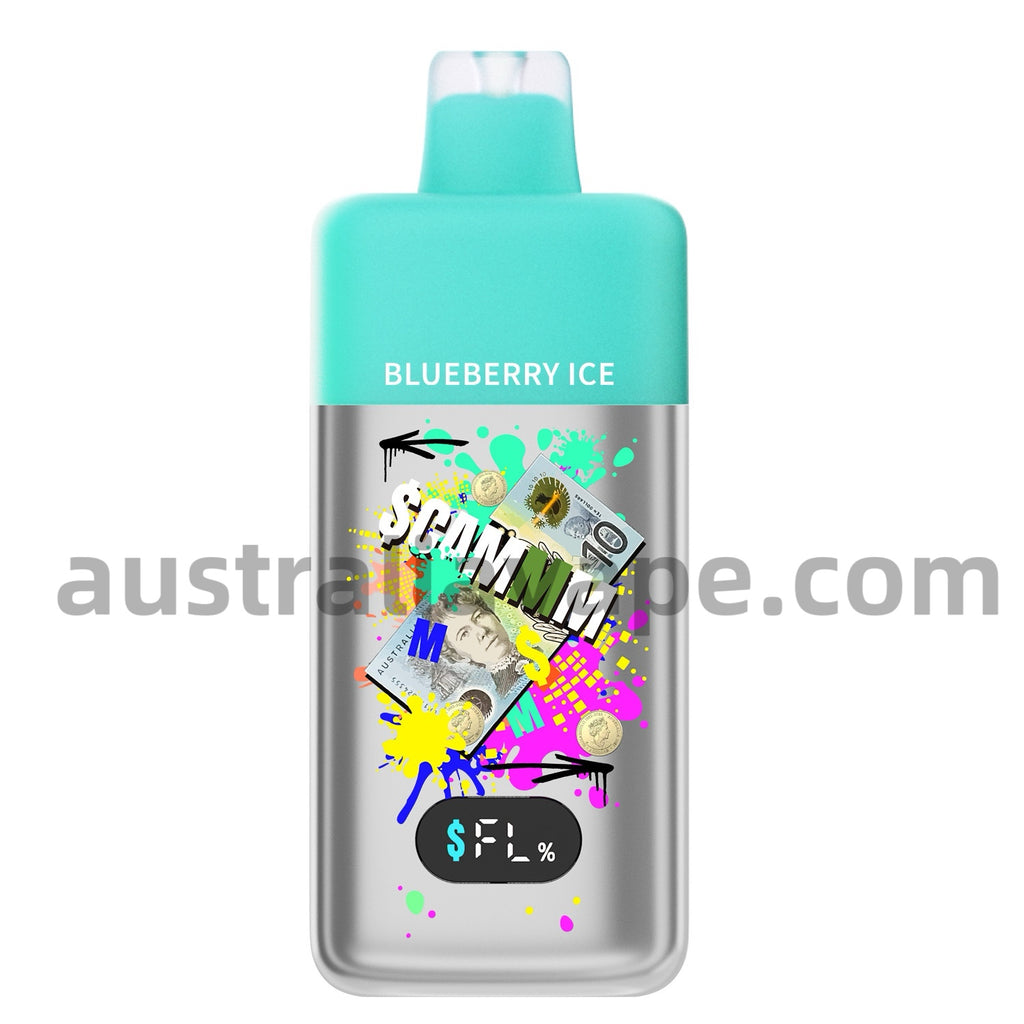 Scam 15000 Puffs-Blueberry Ice