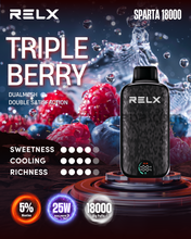 Load image into Gallery viewer, Relx SPARTA 18000 Puffs-Triple Berry